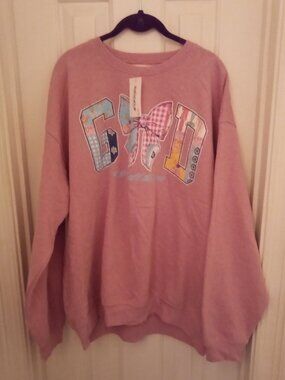 Simply Southern Women's Sweatshirt - NWT - XL/XXL
